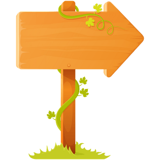 卡通实木指示牌边框