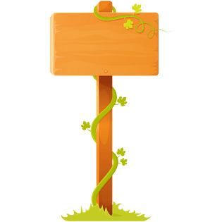 黑色卡通手绘树桩导航牌pngpsd2000*2000卡通手绘风告示牌pngpsd200