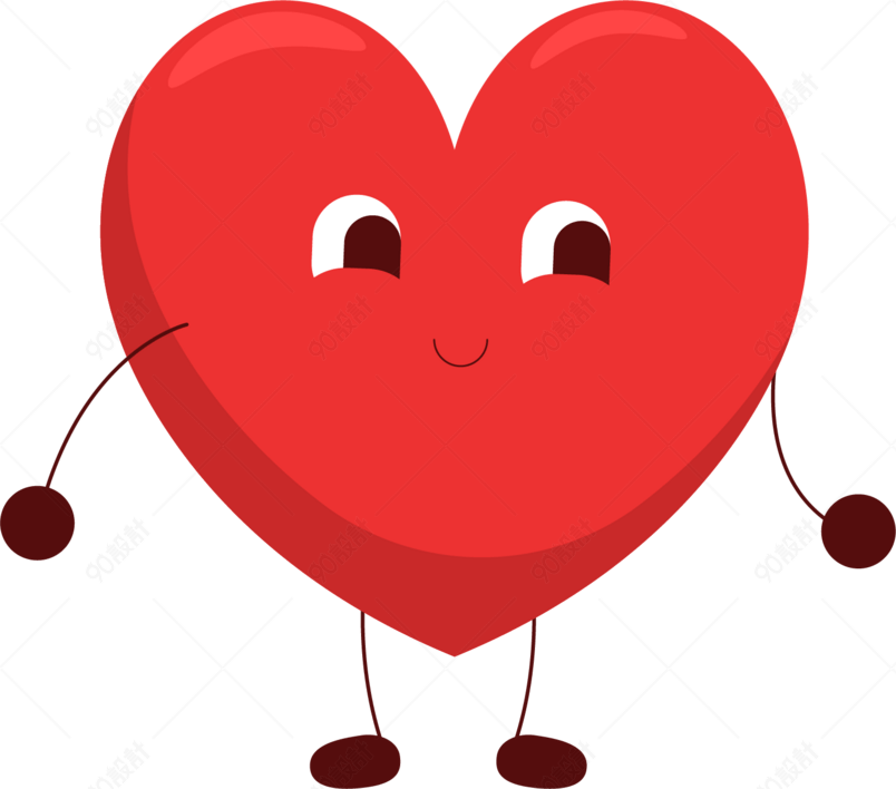卡通心形表情