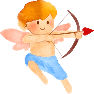 卡通可爱小天使