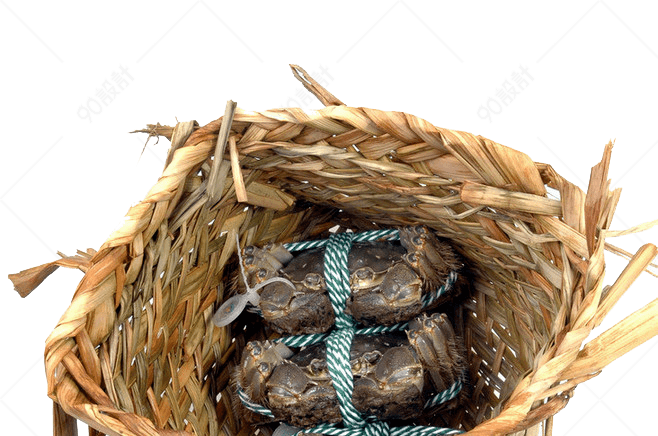 篓子里的大闸蟹