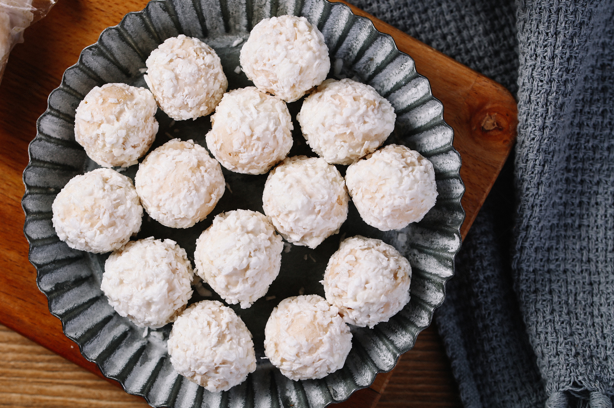越南排糖糖果零食俯视摄影图