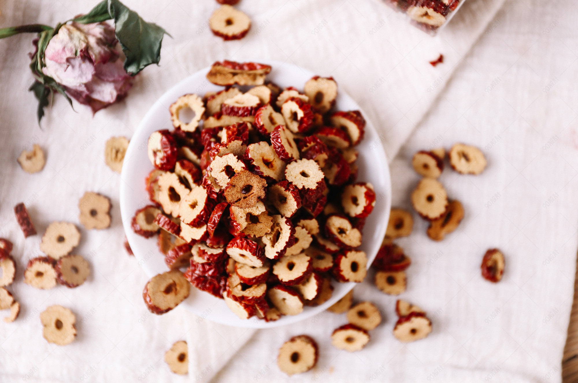 干枣片地道美食摄影图