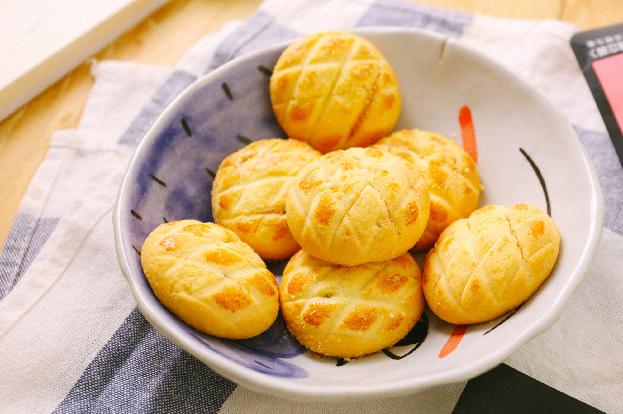 曲奇饼干甜品甜点实拍图