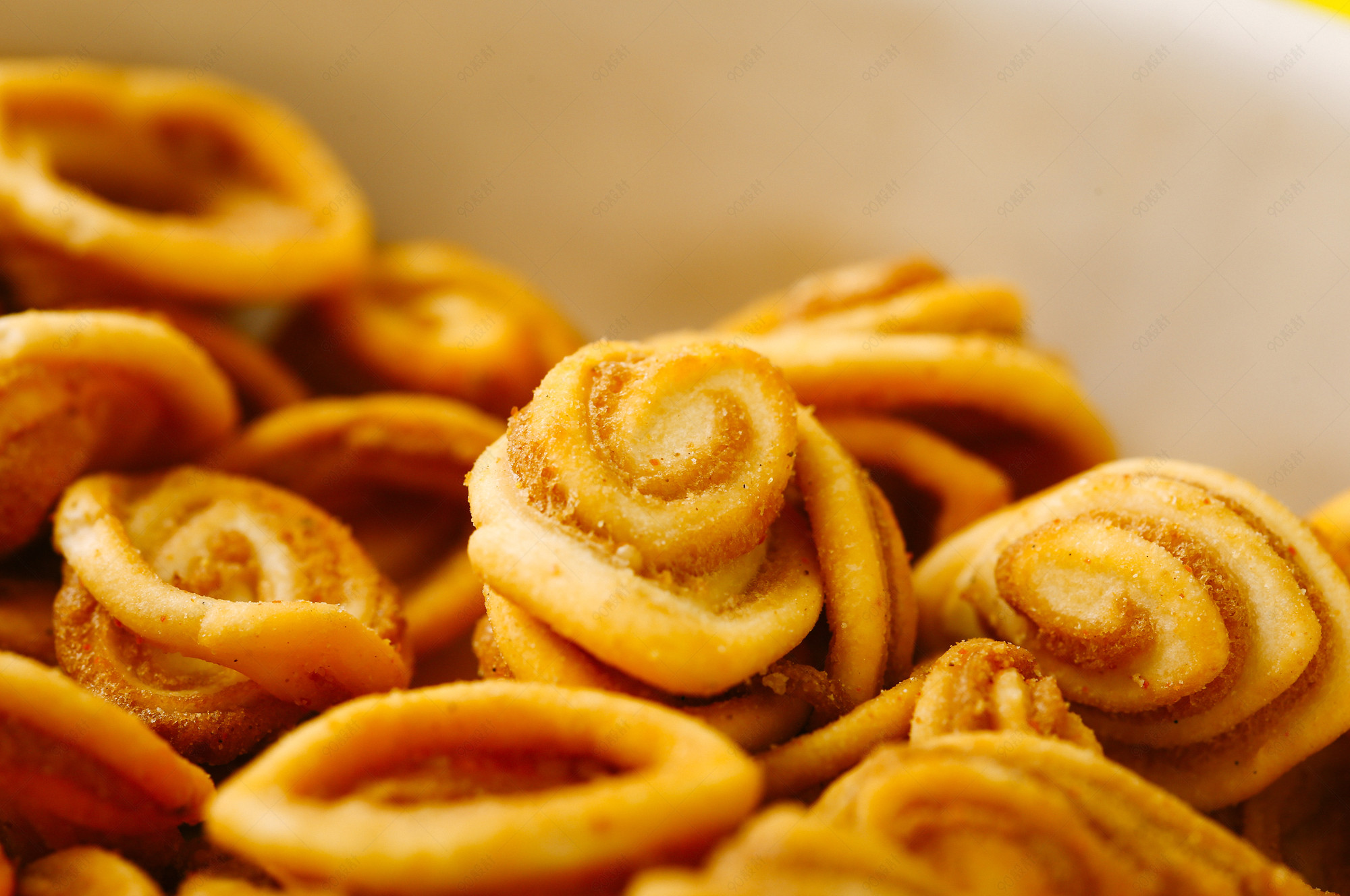 猫耳朵饼干细节吃货素材图