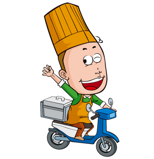 外卖卡通图片大全