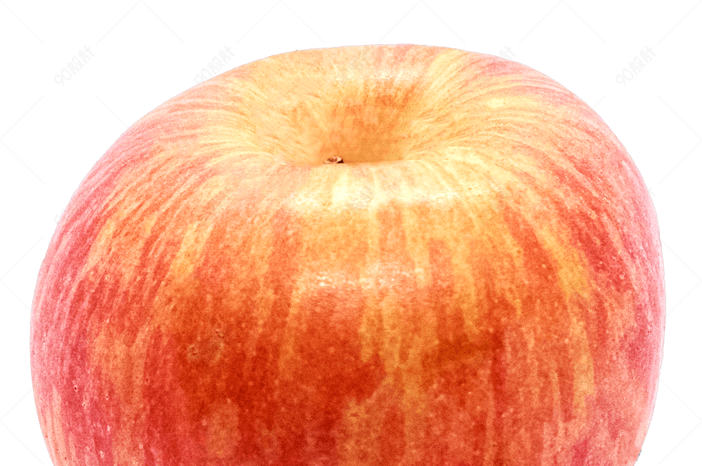 水果苹果红色圆形食物png