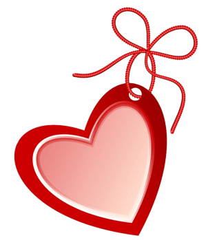 爱心标签