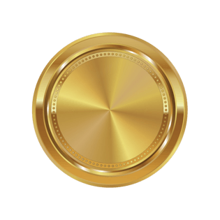 圆形金色图片大全