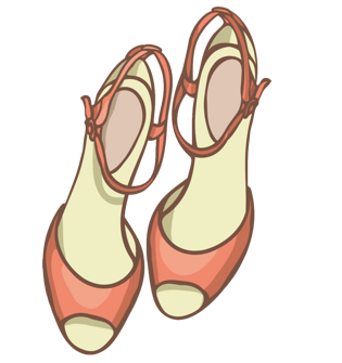 手绘卡通鞋子图片大全