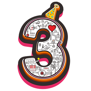 字体数字3图片大全_艺术字体数字3图片素材【png免费下载】-90设计网