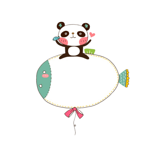 可爱熊猫对话框