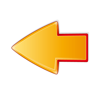 卡通手绘左箭头简笔画pngpsd2000*2000时尚可爱ui图标表情包元素设计