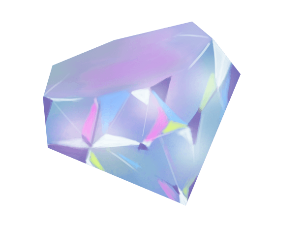 闪耀发光发亮的七彩钻石