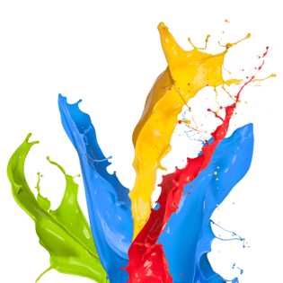 颜料飞溅图片大全