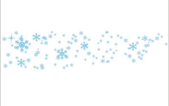 线条雪花图片大全