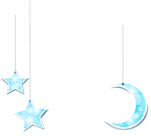 月牙手绘图片大全