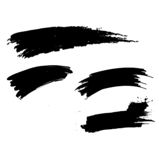 水墨素材笔画图片大全