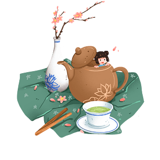 可爱茶图片大全