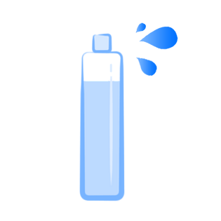 化妆品爽肤水喷雾磨砂玻璃瓶免扣元素样机爆炸素材木材素材墙壁素材