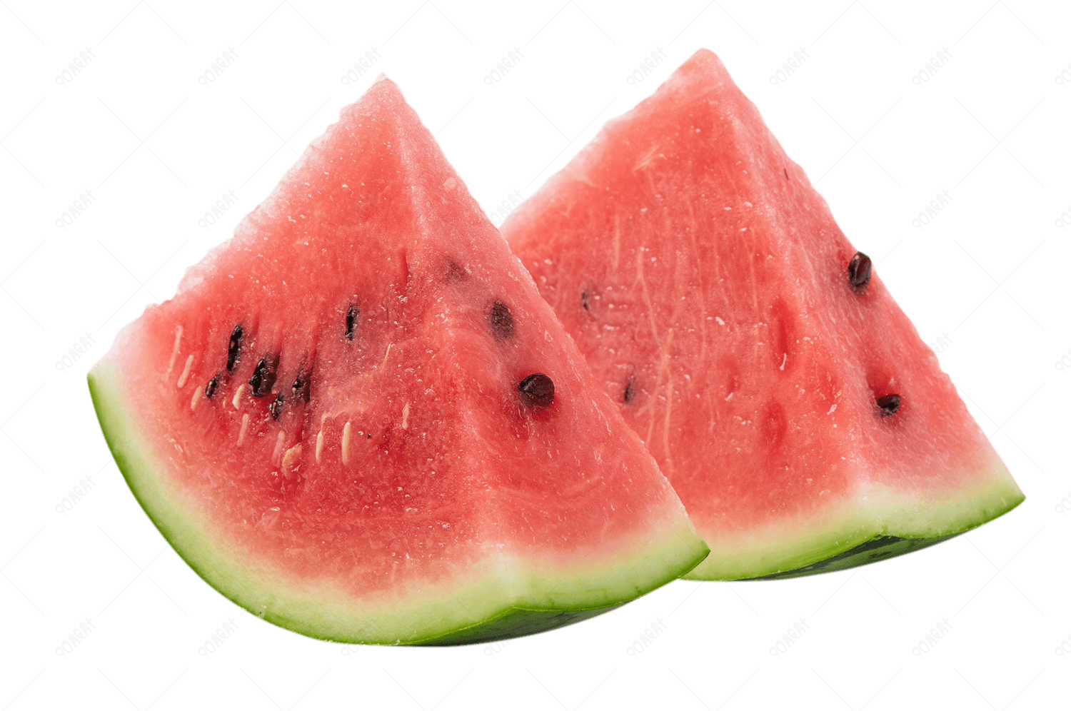 春夏新鲜水果美味水化西瓜【免抠元素png】-90设计网