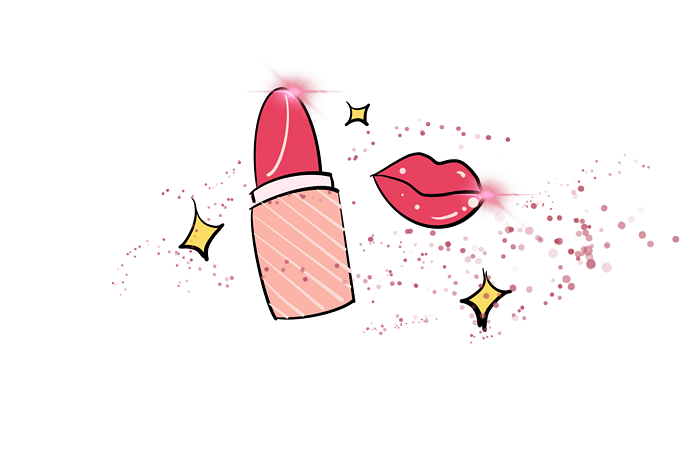 护肤品手绘图片大全