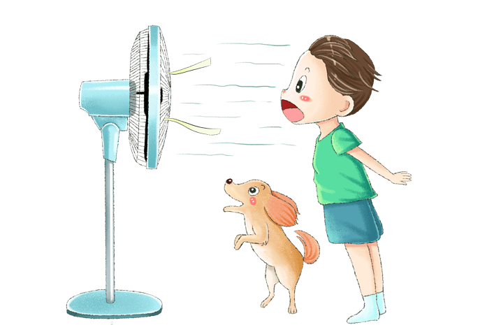 手绘小风扇图片大全