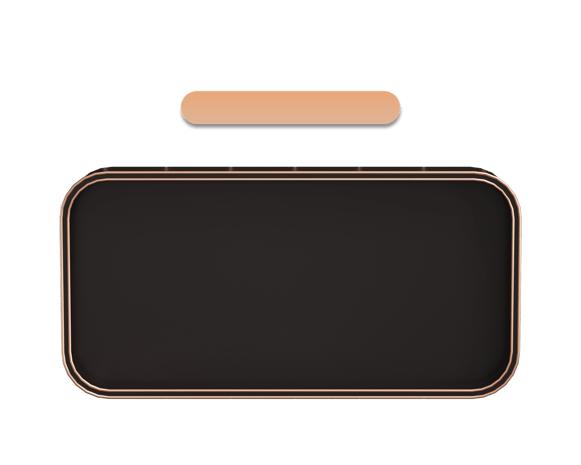 618购物狂欢节黑色质感栏目边框装饰