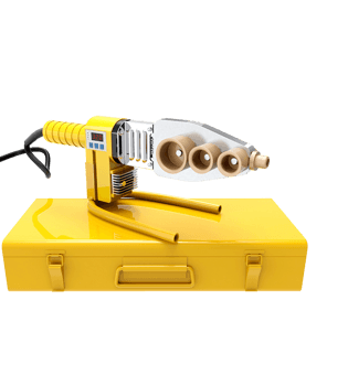 高清五金类热熔机焊接设备实物图