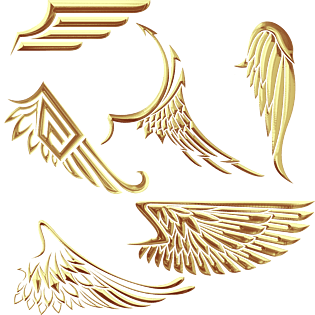 金色翅膀图片大全