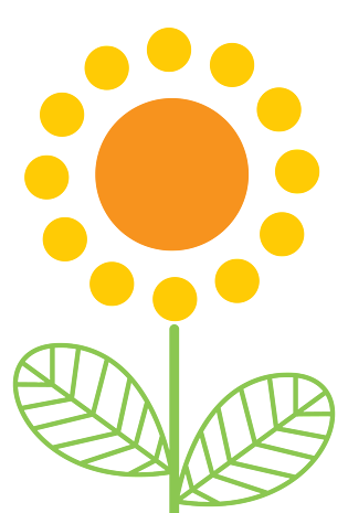 太阳花卡通壁纸图片