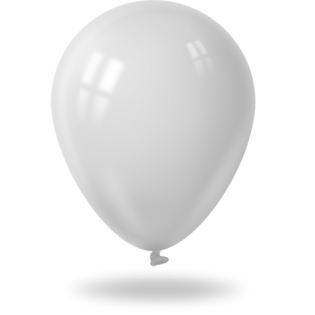 乳白色气球