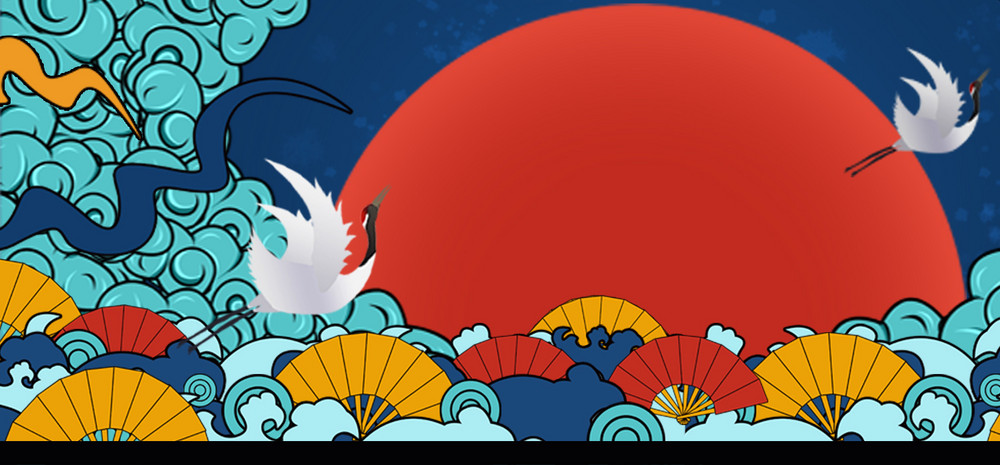 深蓝色海报背景背景