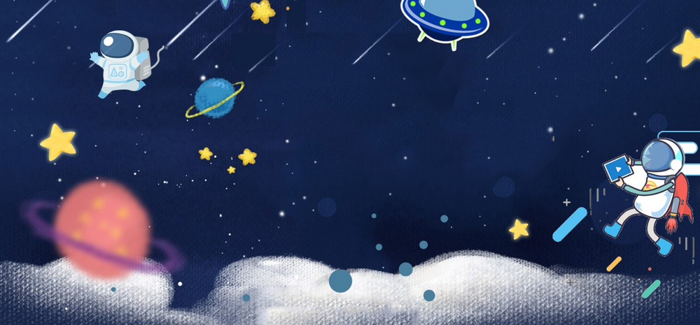 星球卡通背景素材 高清星球卡通背景图片免费下载 90设计网