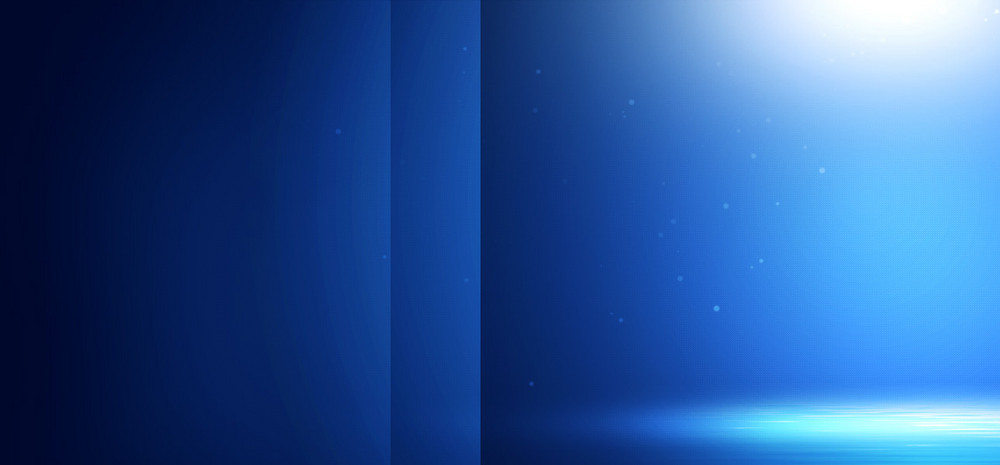 蓝色光感光效海报背景家电电商促销