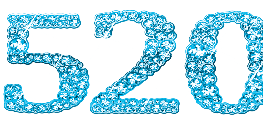 数字520图片大全