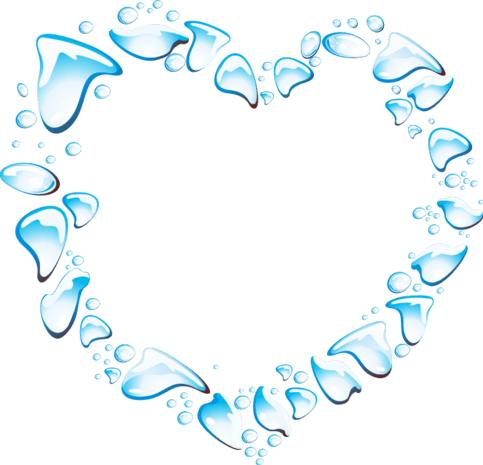 水爱心图片大全