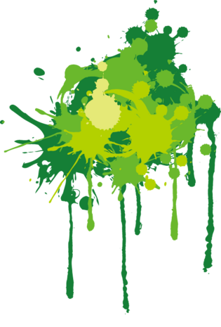 绿色墨图片大全