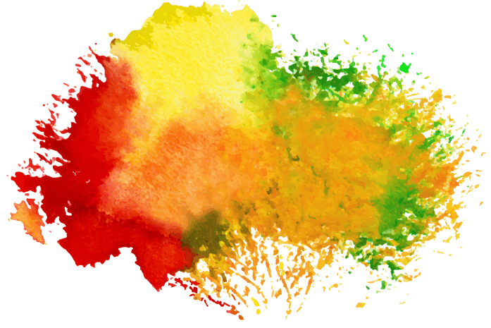 彩色颜料泼墨图片大全