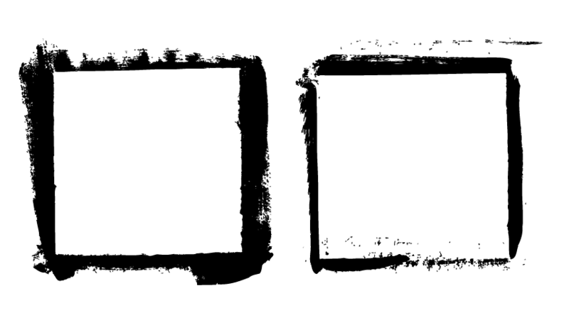 水墨方形边框图片大全