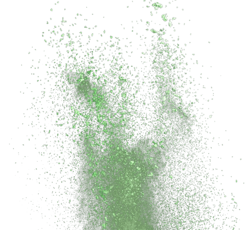 粉尘颗粒图片大全