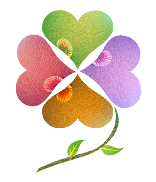 四叶草ps特效设计