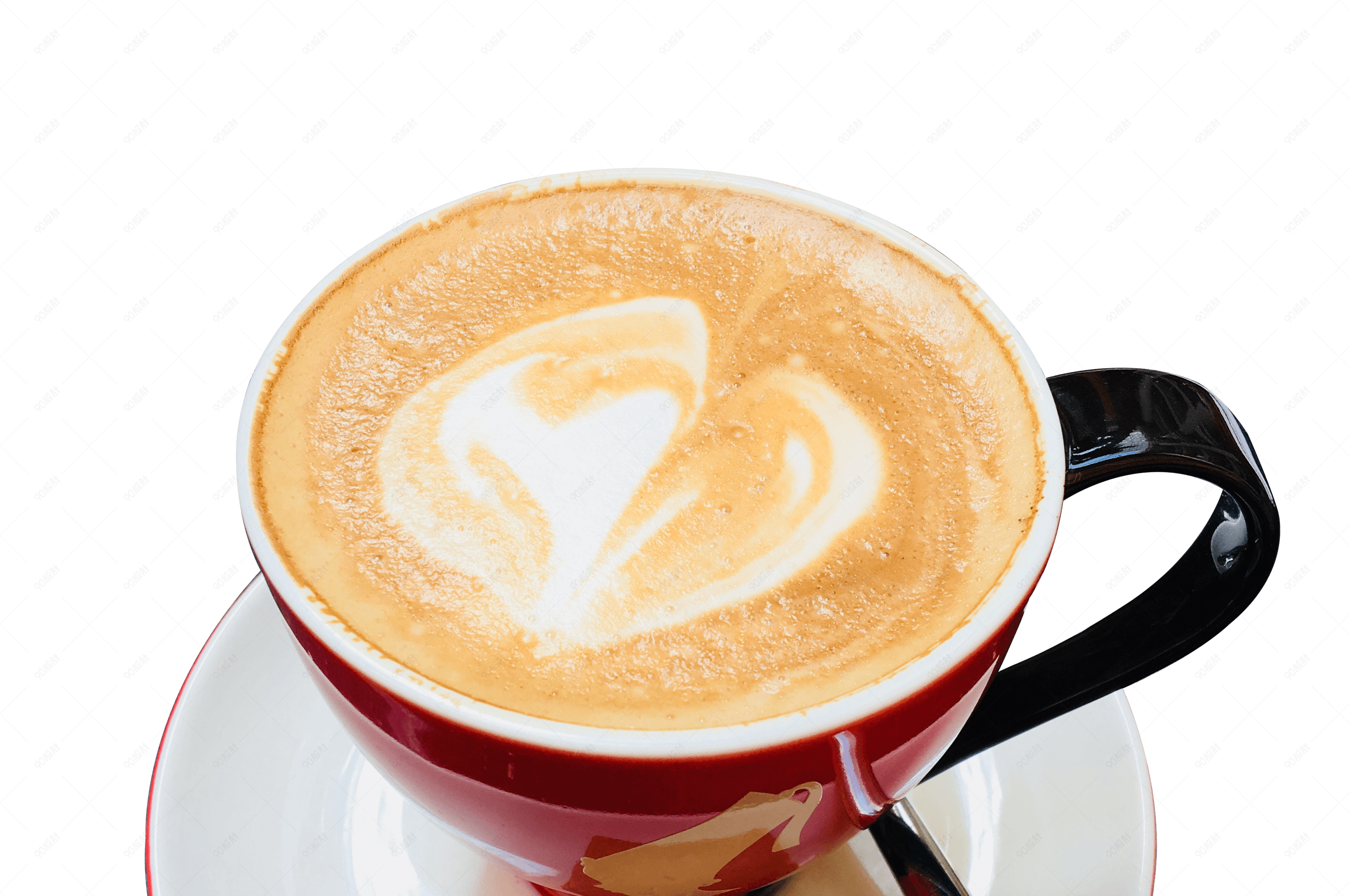 牛奶咖啡拉花下午茶点