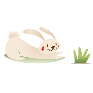 可爱卡通小白兔图片大全