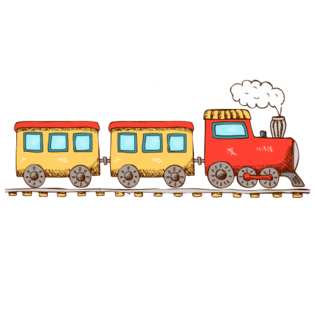 卡通小火车图片大全