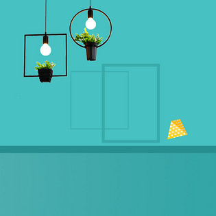 简约蒂凡尼色家居主图详情页背景