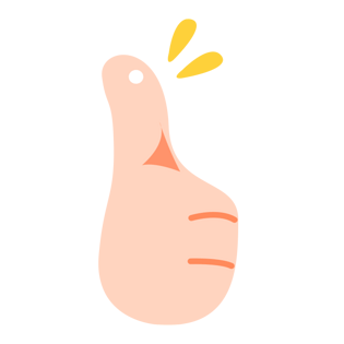 卡通大拇指图片大全