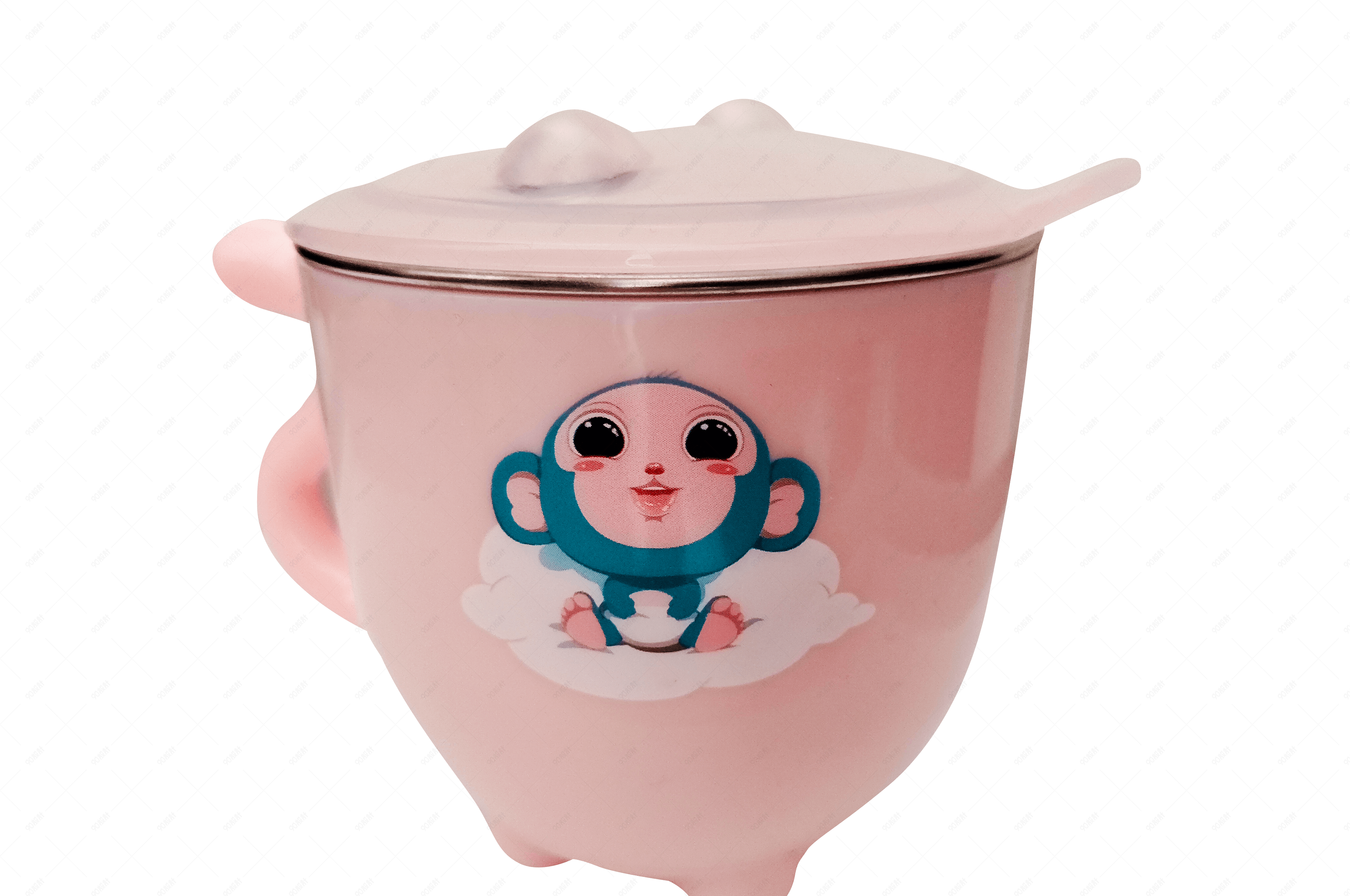 粉色茶杯可爱少女粉卡通杯子