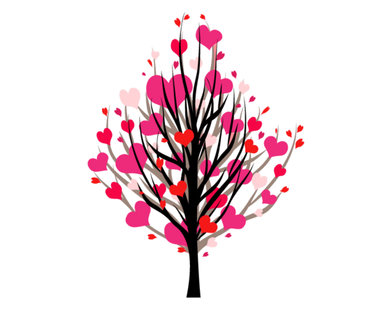 卡通许愿树素材