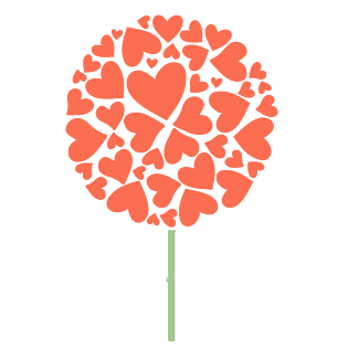 手绘许愿树素材